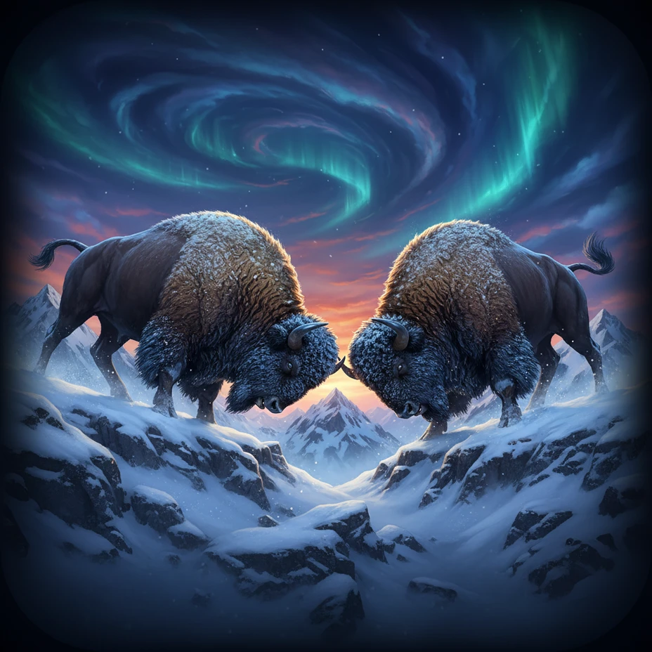 Bison Battle at 5gringos